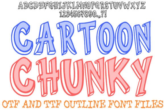 Cartoon Chunky: A Display Font That Grabs Attention—Fast