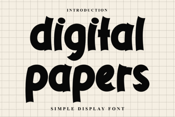 Digital Papers Font: Friendly, Consistent Branding for Small Businesses