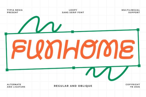 Funhome: A Playful Yet Polished Display Font