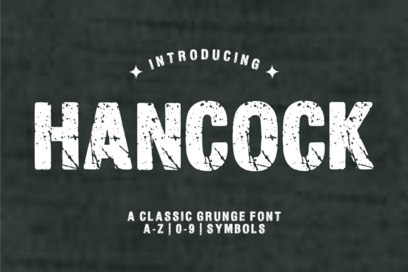Hancock: A Bold Display Font That Elevates Your Brand