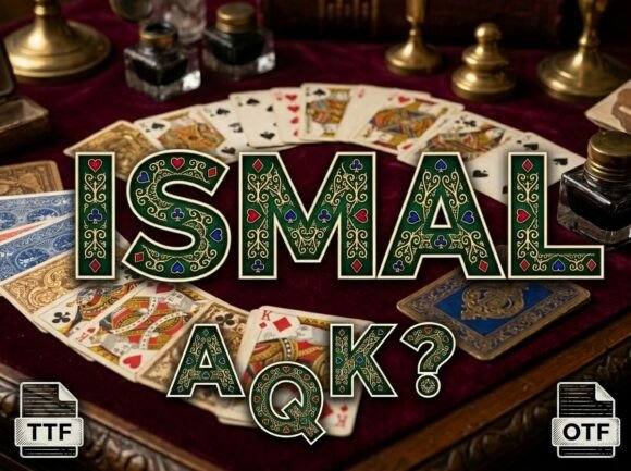 Ismal: A Display Typeface with Warm, Hand-Carved Soul