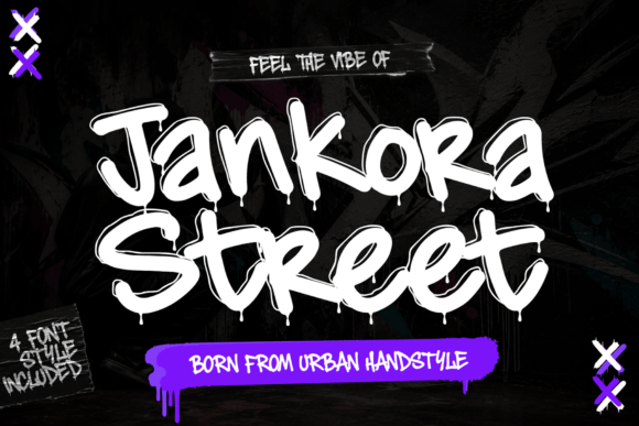 Jankora Street: A Display Typeface That Cuts Through the Feed