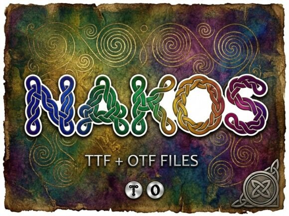 Nakos: A Friendly Display Font That Feels Like a Warm Handshake