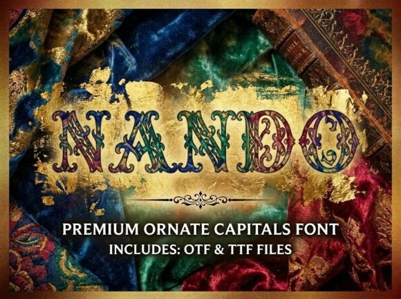 Nando: A Display Typeface That Anchors Rustic Brand Stories