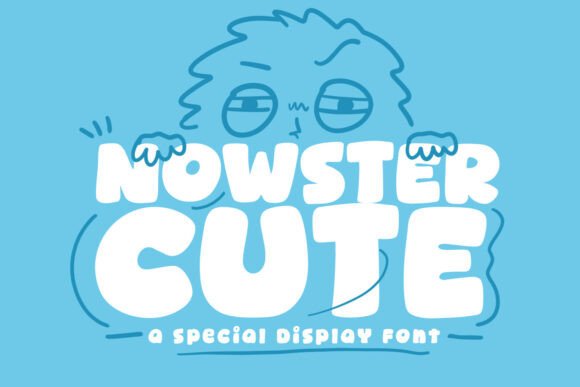 Nowster Cute: A Display Font That Adds Charm Without Compromising Clarity