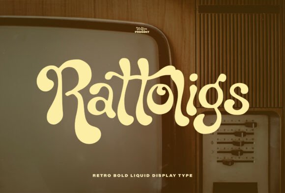 Rattoligs: A Retro Bold Display Typeface for Campaign Impact