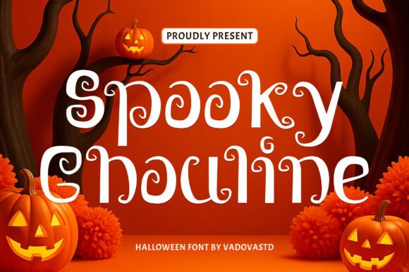 Spooky Ghouline: A Display Typeface That Delivers Seasonal Spark