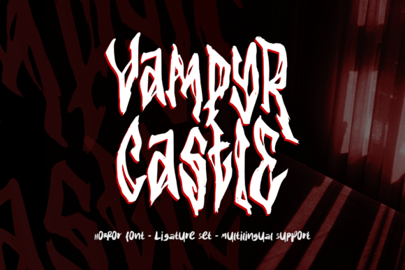 Vampyr Castle: A Gothic Display Font for Scroll-Stopping Campaigns